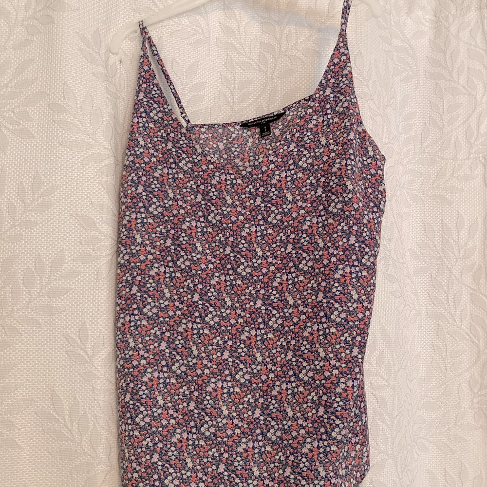 Banana Republic Floral Blouse Tank